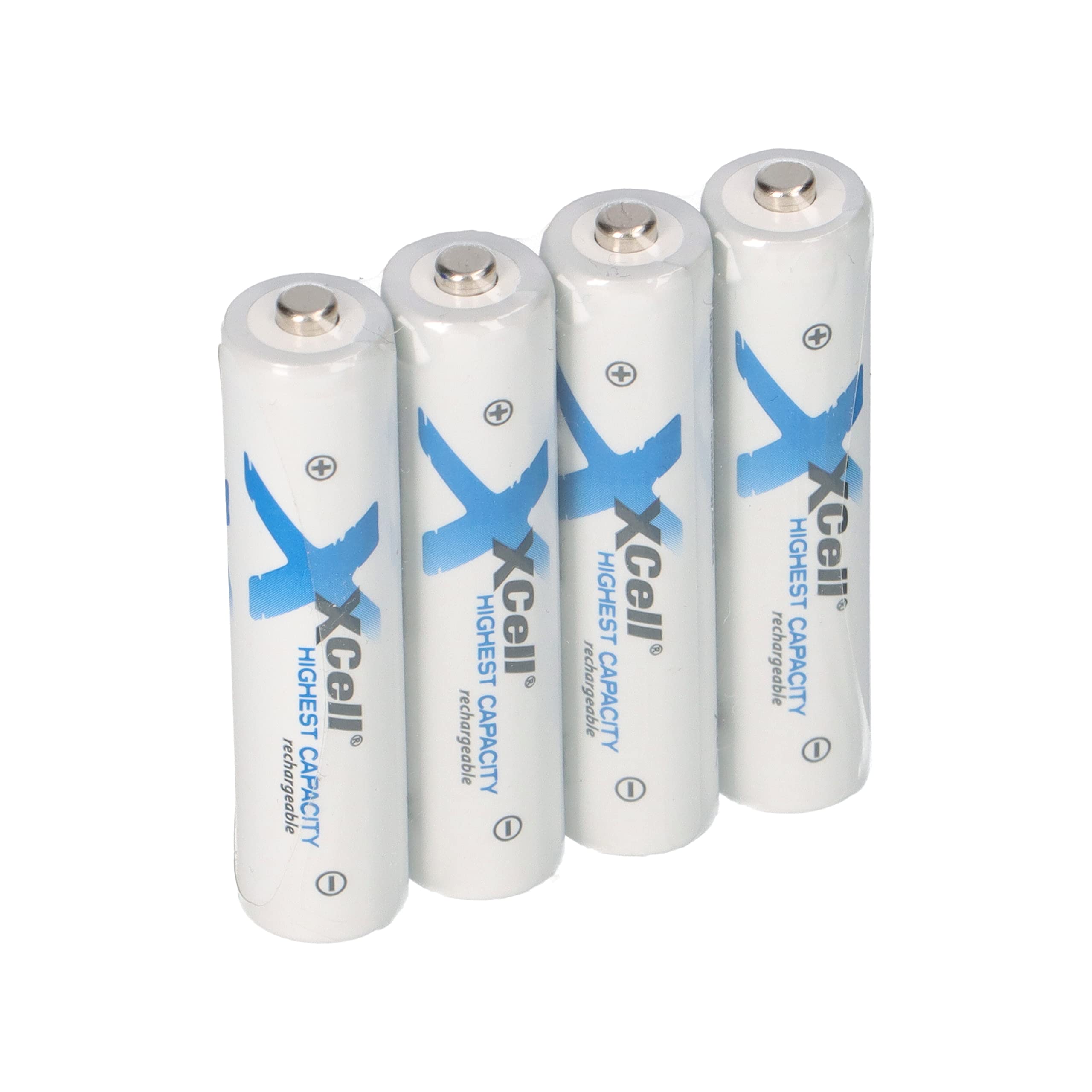 20 batterie tipo 1150 mAh, 1,2 V, NiMH Micro AAA, ricaricabili ad alta capacità, bassa autoscarica, ideali per flash, controller Wii e Xbox (20 x AAA)