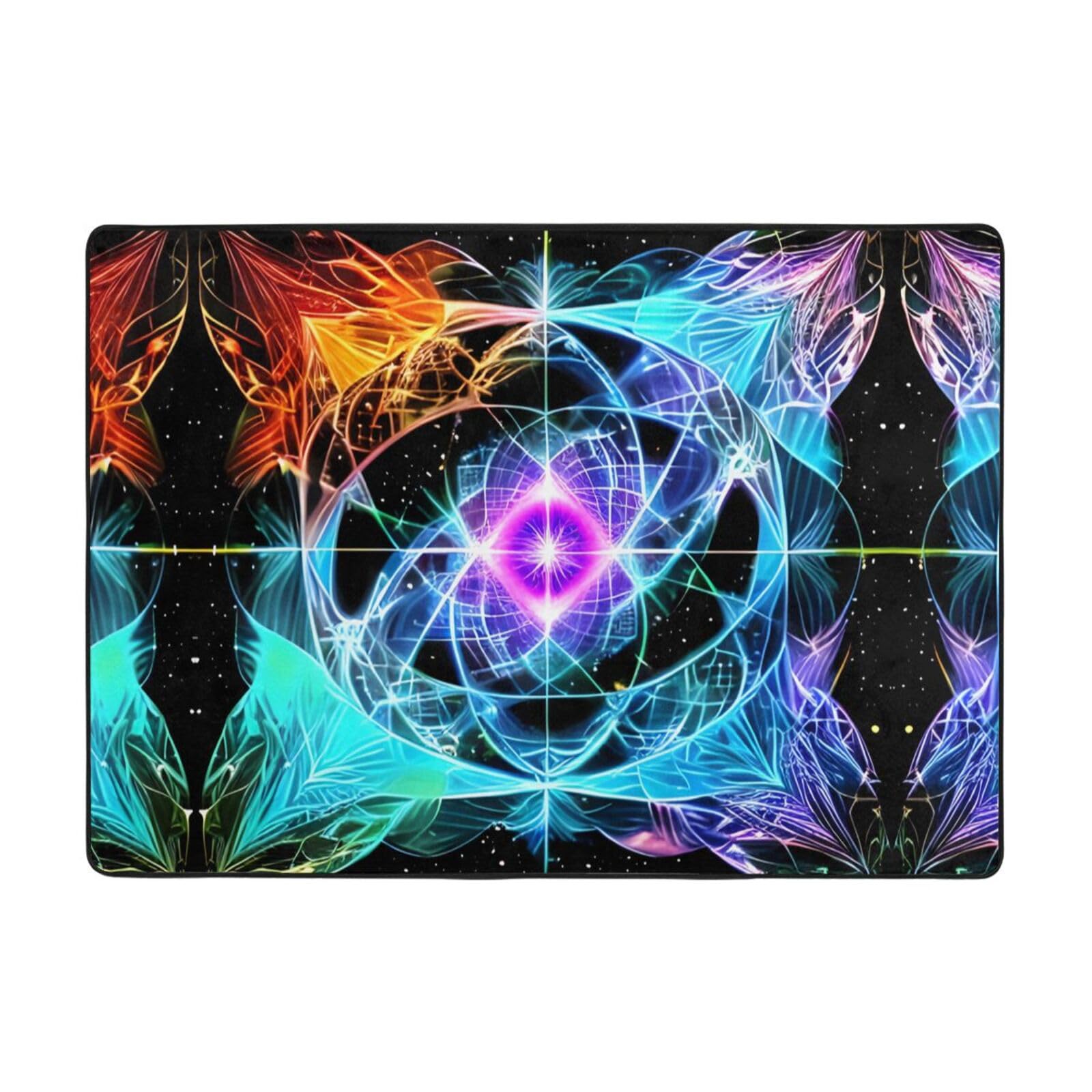 Tapis espace 8D pour chambre ado transformez son univers avec ce grand tapis flanelle