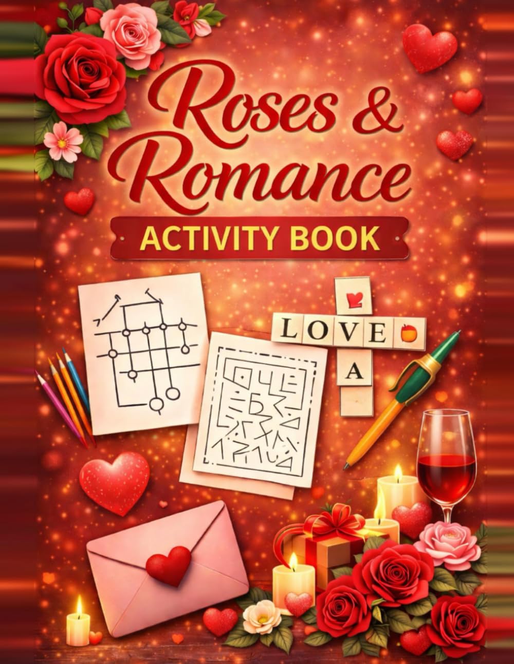Roses and Romance Activity Book