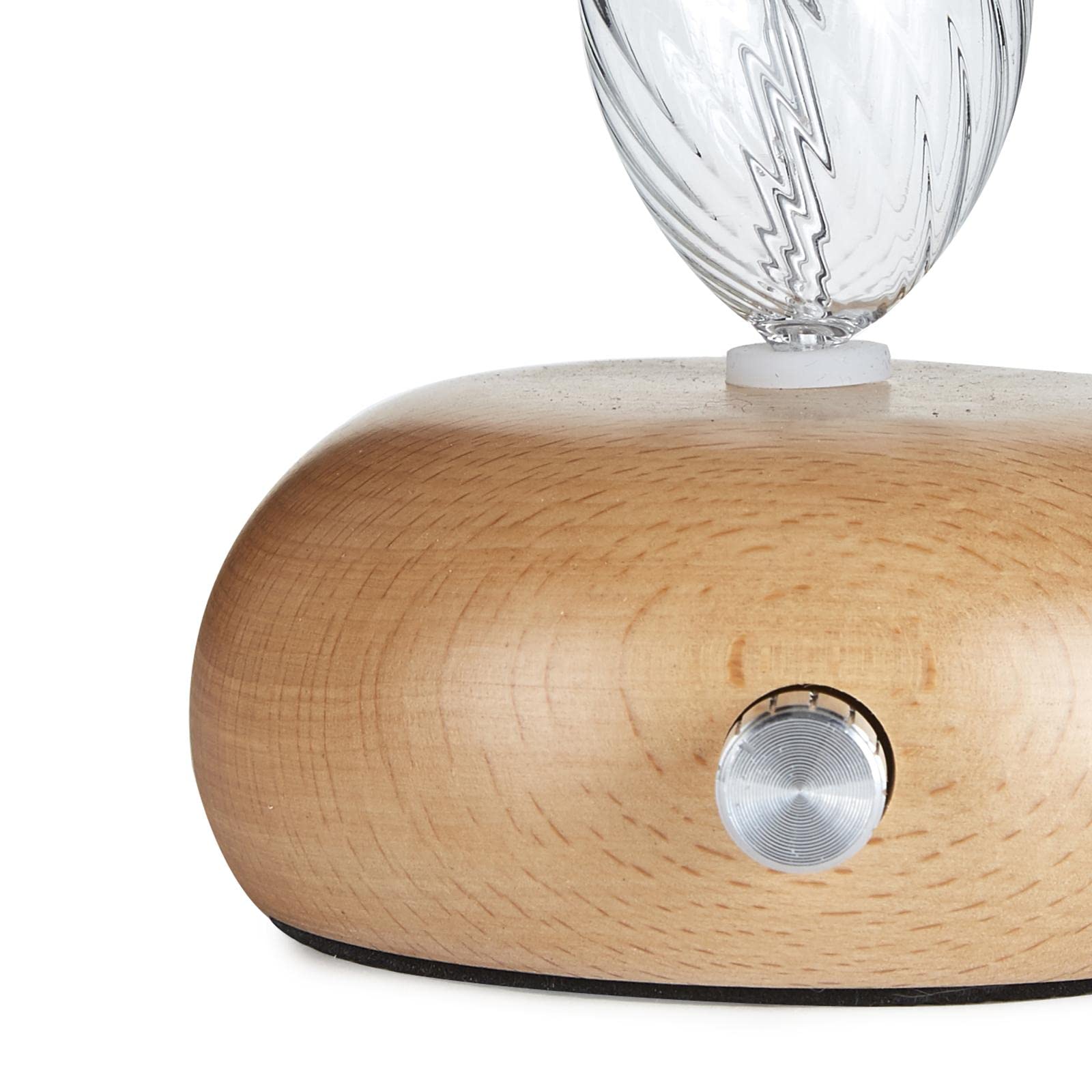 Nebulizzatore a Grana di Legno con Diffusore di Oli Essenziali Senza Acqua, C