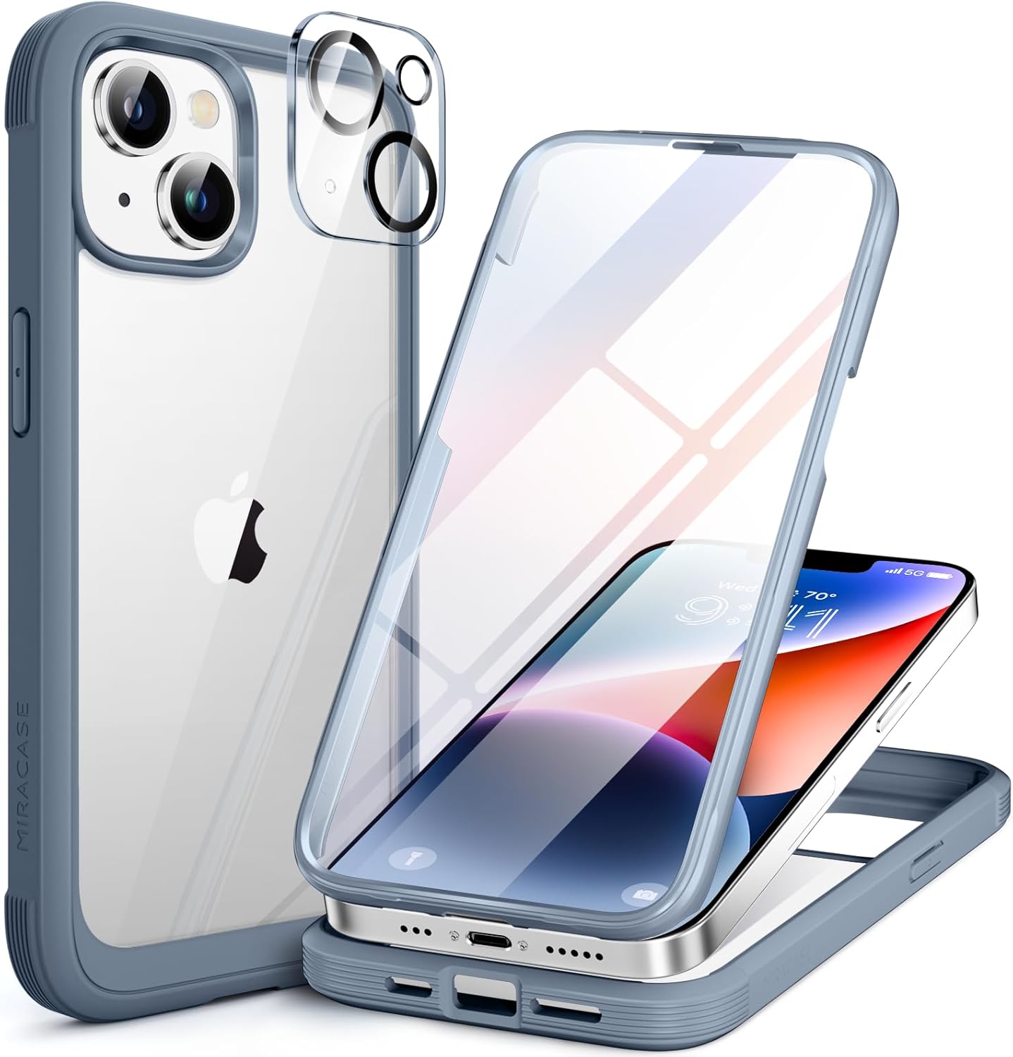 Miracase for iPhone 16 Case 6.1'' with