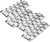 RJC009P Briquette Tray Grill Replacement Parts for RCS Premier Series RJC32A RJC32AL RJC40A RJC26A Grill Parts Summerset Sizzler Grill Briquettes Assembly Brncov-Siz Pro 26’’ 32’’ 40’’ Heat Plates
