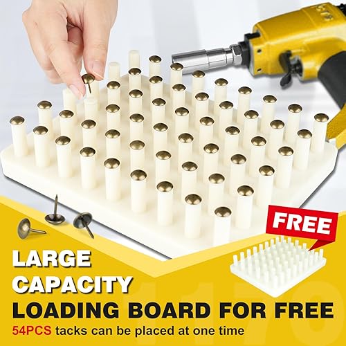 Miniatura 4 de 1620 - Pistola de clavos neumática Deco de 4164 pulgadas (0.638 in) de diámetro de la cabeza, pistola de clavos con acabado de pistola de clavos