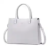 Women's Top-Handle Handbags PU Leather Satchel Handbag with Detachable Shoulder Strap for Casual, Work, Traveling