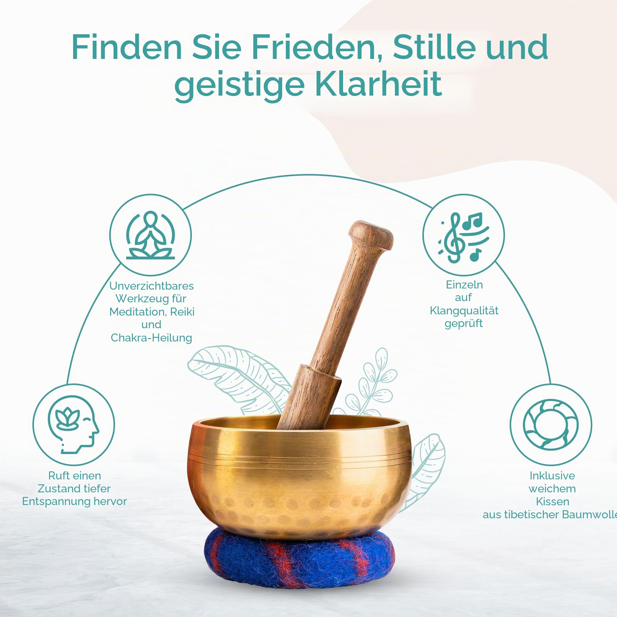 Ohm Store - Tibetanische Meditation und Yoga - Klangschalen-Set