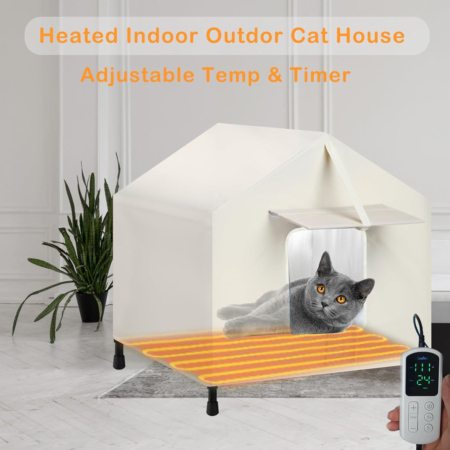 Keep Your Furry Friends Cozy: The Best Insulated Heated Cat House for Winter!