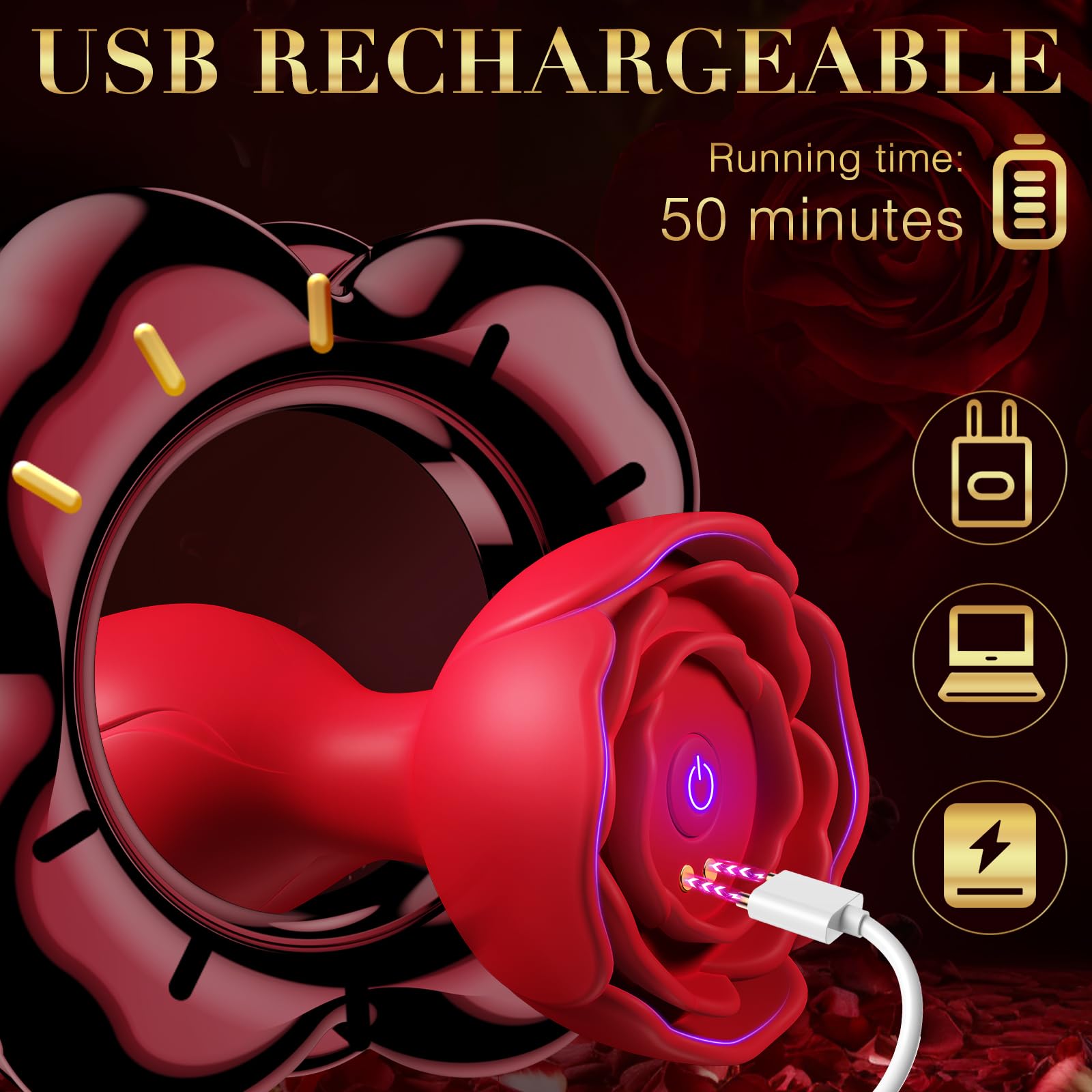 Amazon.com: Juguete sexual vibratorio con enchufe anal  Plug Anal Trainer  con 9 modos de vibracin, aplicacin de control remoto, vibrador rosa,  masajeador de prstata recargable, juguetes sexuales para adultos, : Salud