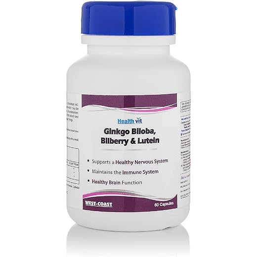 Healthvit Ginkgo Vision - 60 Capsules