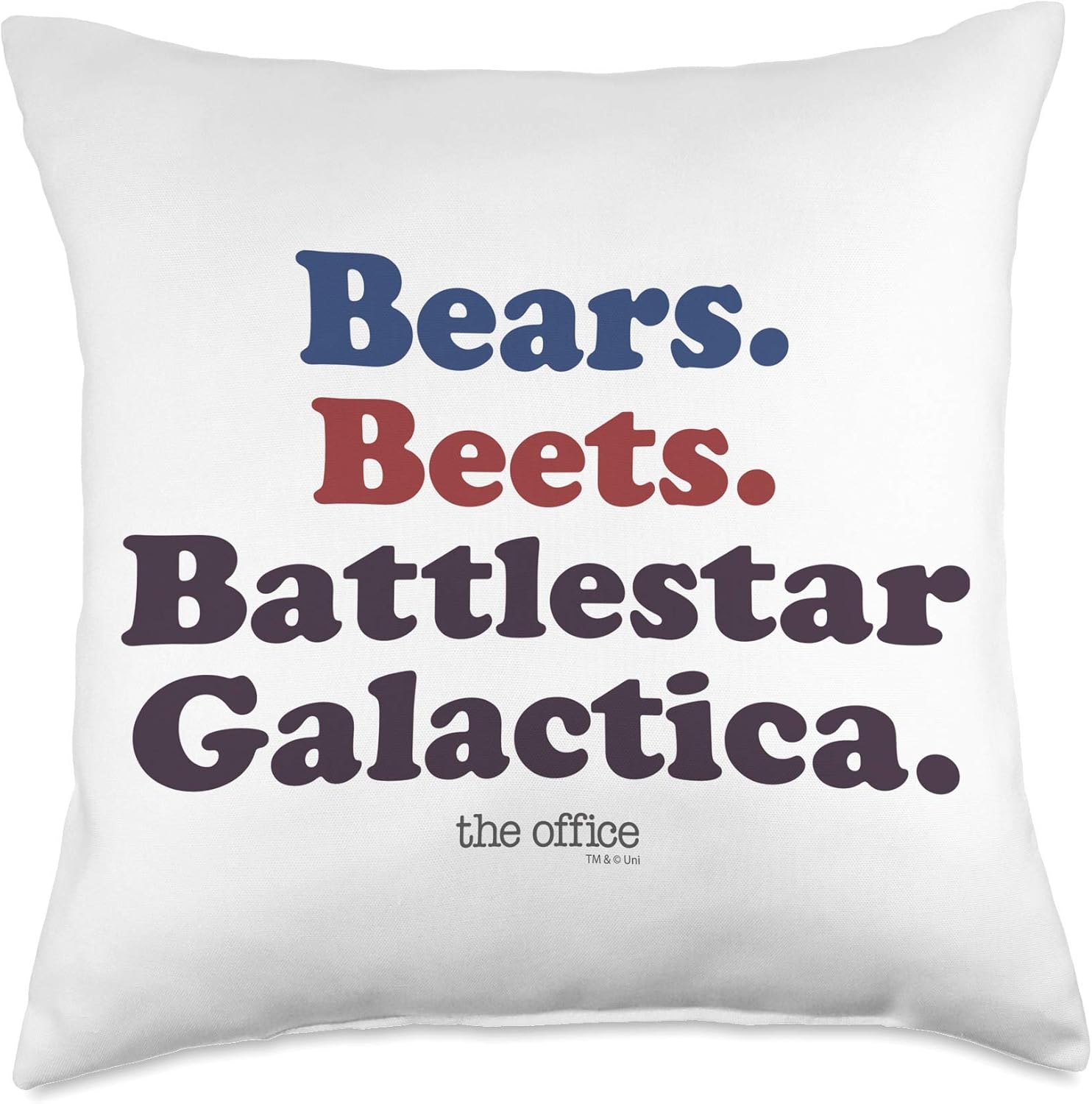 the office throw pillow