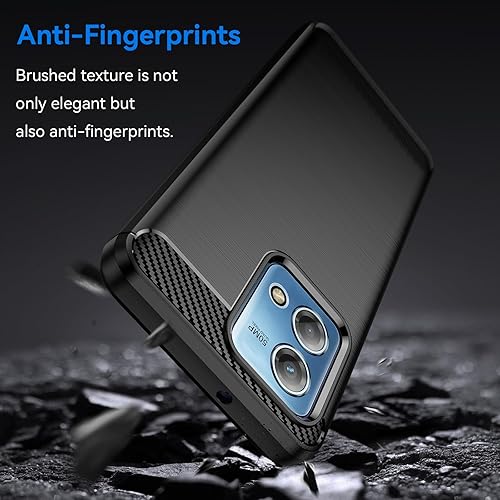 Miniatura 3 de Osophter Funda para teléfono Moto G Stylus 2023 con 2 protectores de pantalla de absorción de golpes, funda protectora de goma TPU flexible para