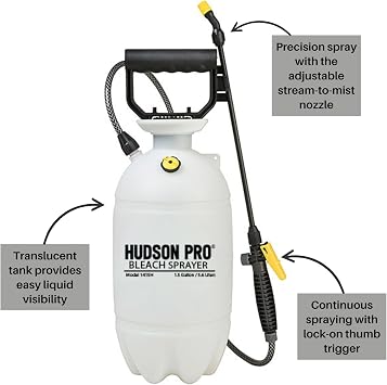 Hudson 1.5 Gallon Bleach Sprayer
