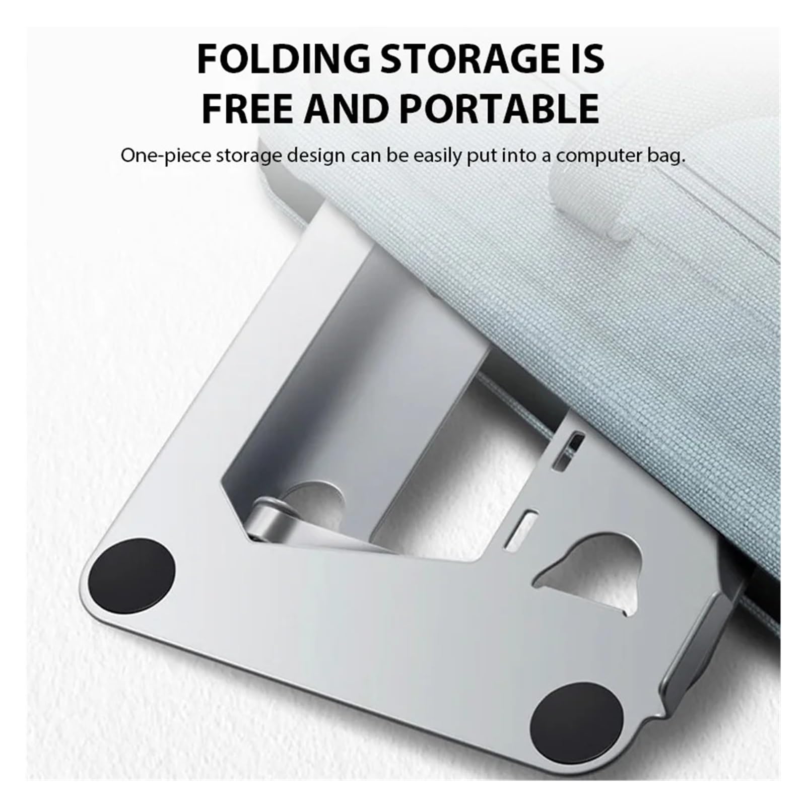 Shuogoufeng Store Soporte para computadora portátil Soporte Ajustable para Tableta Soporte de enfriamiento Plegable portátil de hasta 17 Pulgadas
