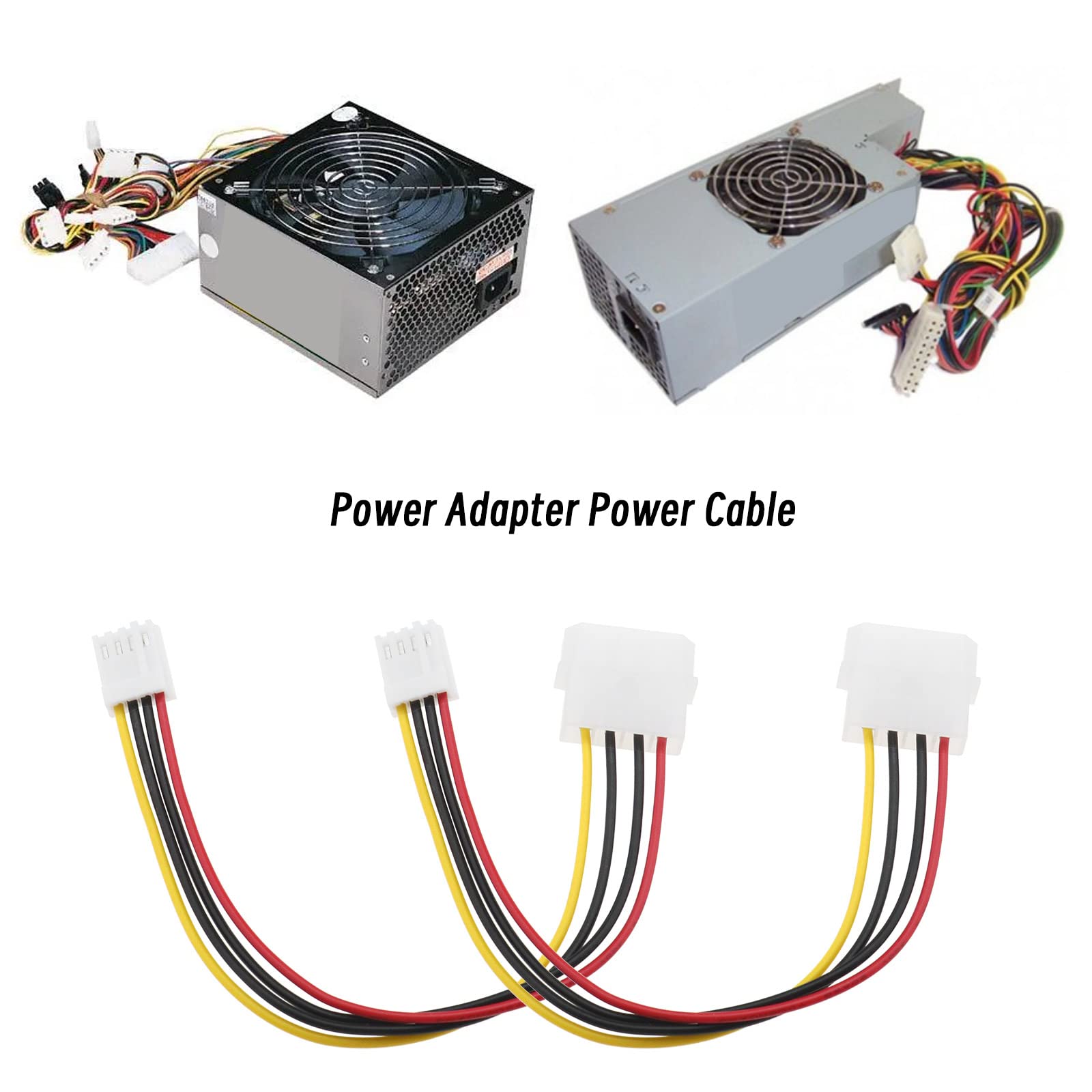 Adattatore Alimentazione Da Grande 4 Pin A Piccolo 4 Pin – Per Floppy Drive, Cavo In PVC