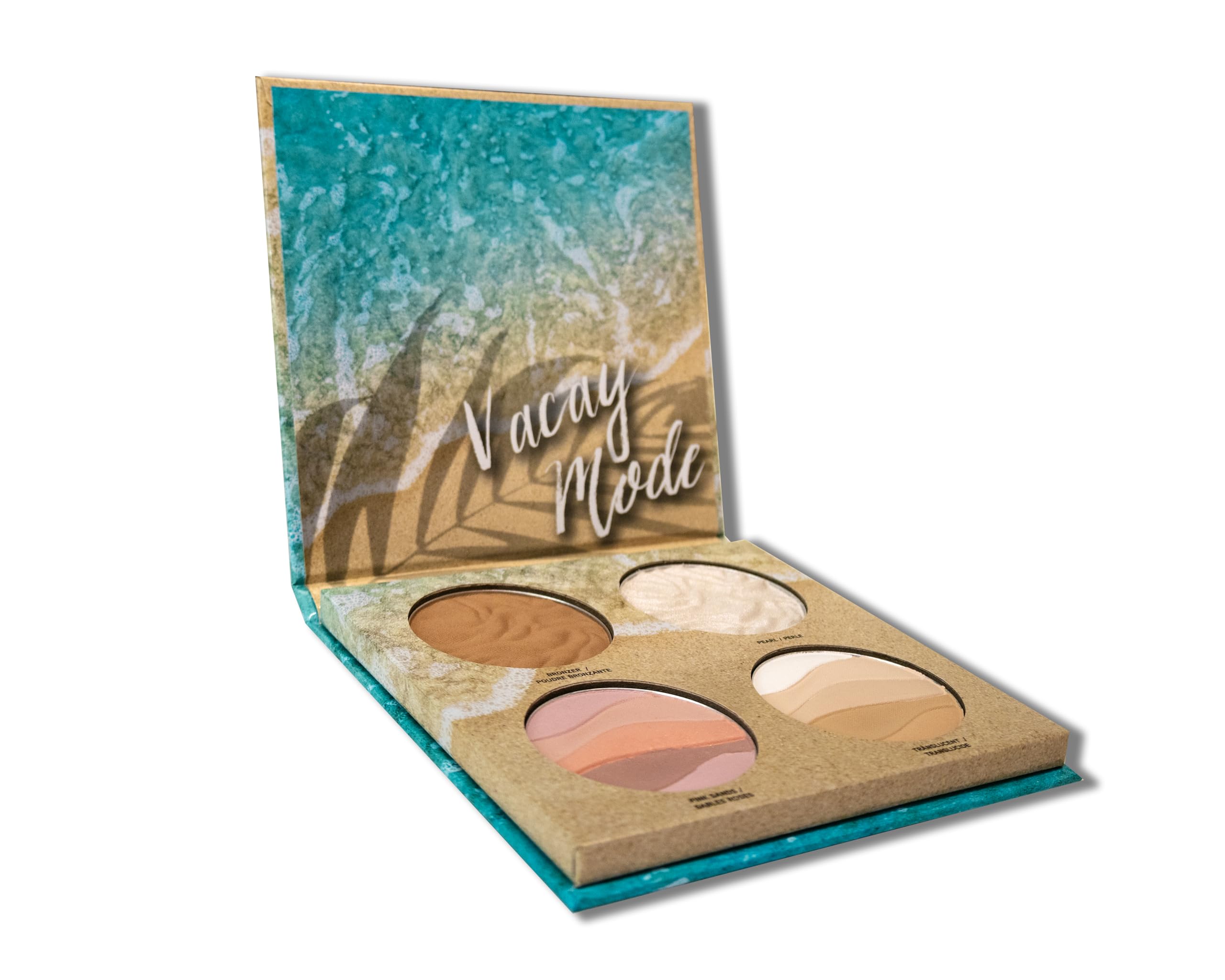 Physicians Formula Butter Dream Quad Palette, Paleta do Twarzy z Pudrem Brązującym, Różem, Rozświetlaczem i Półprzezroczystym Pudrem z Masłem Amazońskim, Łatwa w Rozcieraniu Kremowa Konsystencja