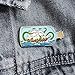 Pinsanity Ship In A Bottle Attacked by Sea Monster Enamel Lapel Pin