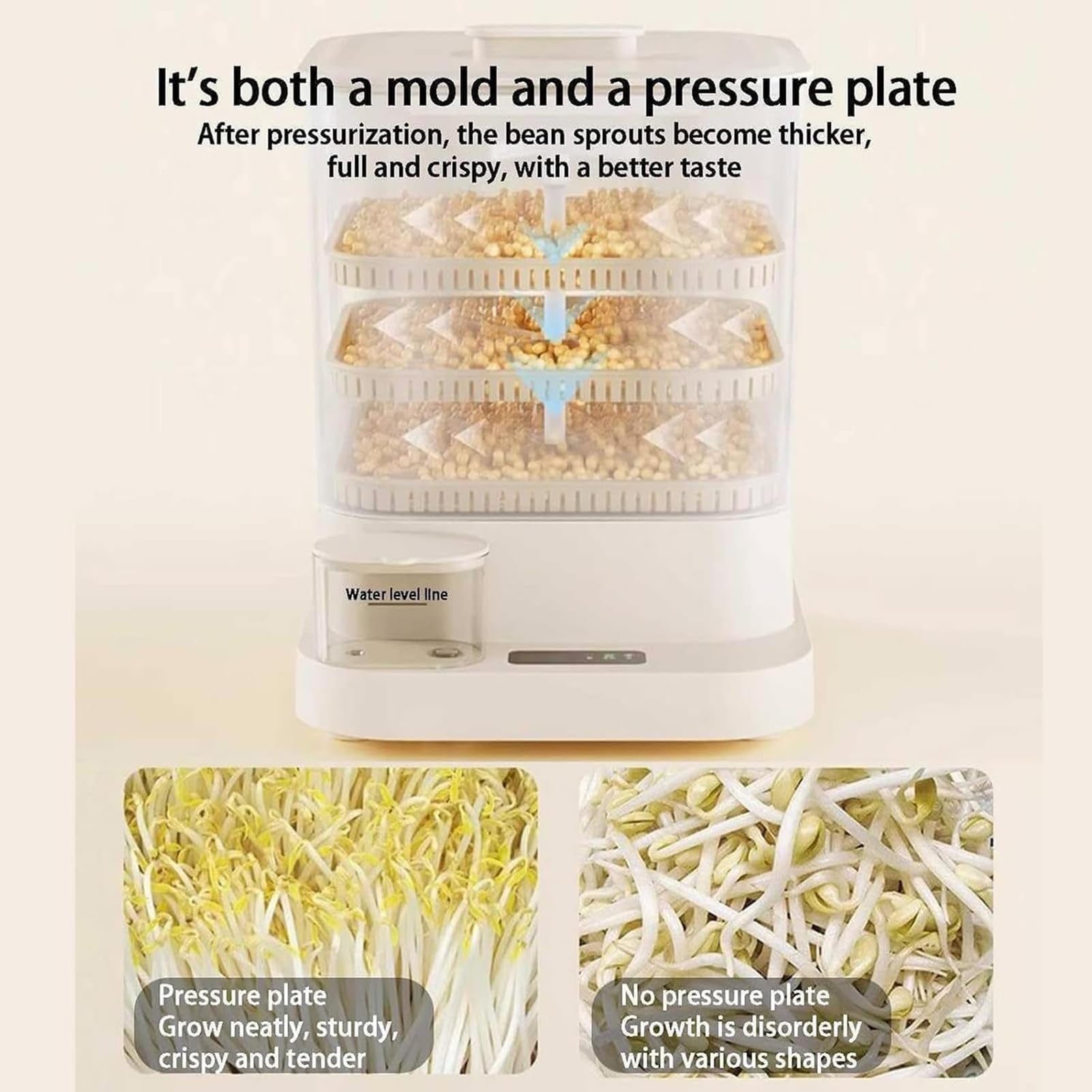 Kits de germinación de Semillas de Gran Capacidad, máquina Inteligente automática para germinar Semillas de Soja, máquina Inteligente para germinar Semillas