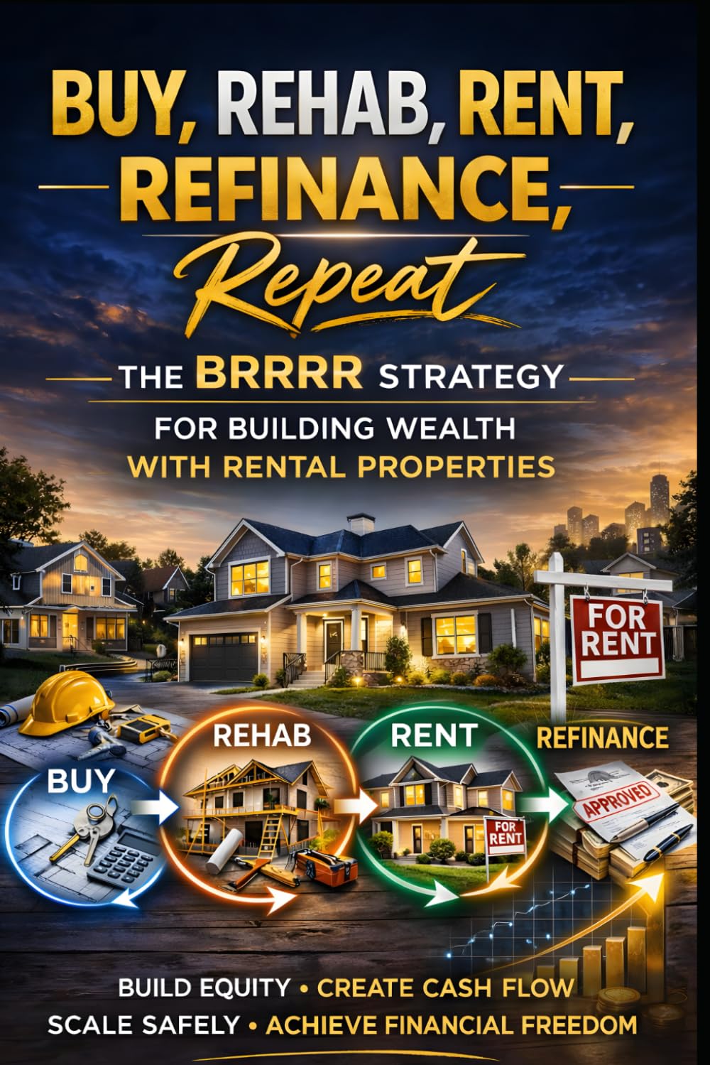 Buy, Rehab, Rent, Refinance, Repeat: The BRRRR Strategy for Building a Rental Portfolio with Recycled Capital (Real Estate Investing Series)