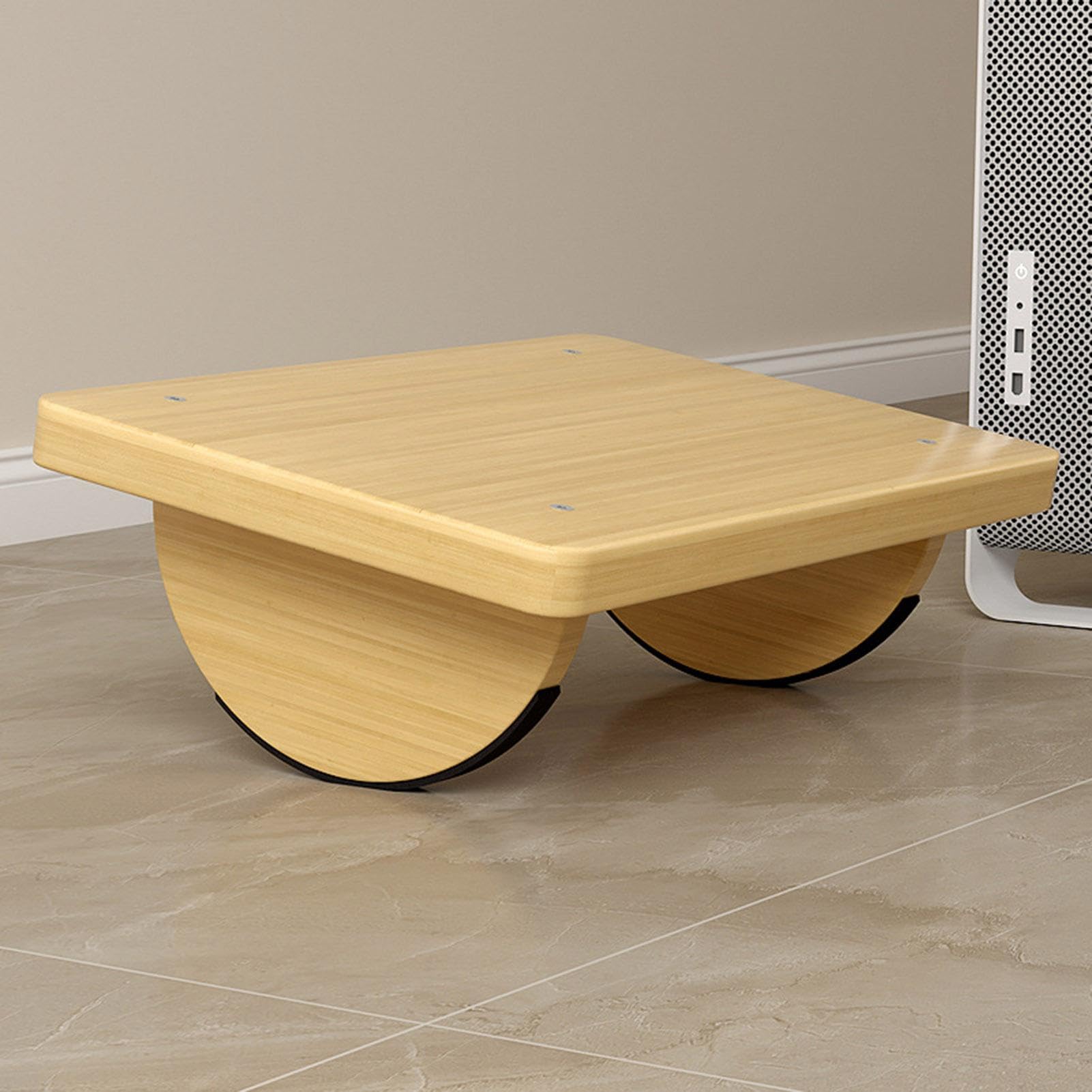 Ergonomische Fußstütze unter dem Schreibtisch, verstellbare