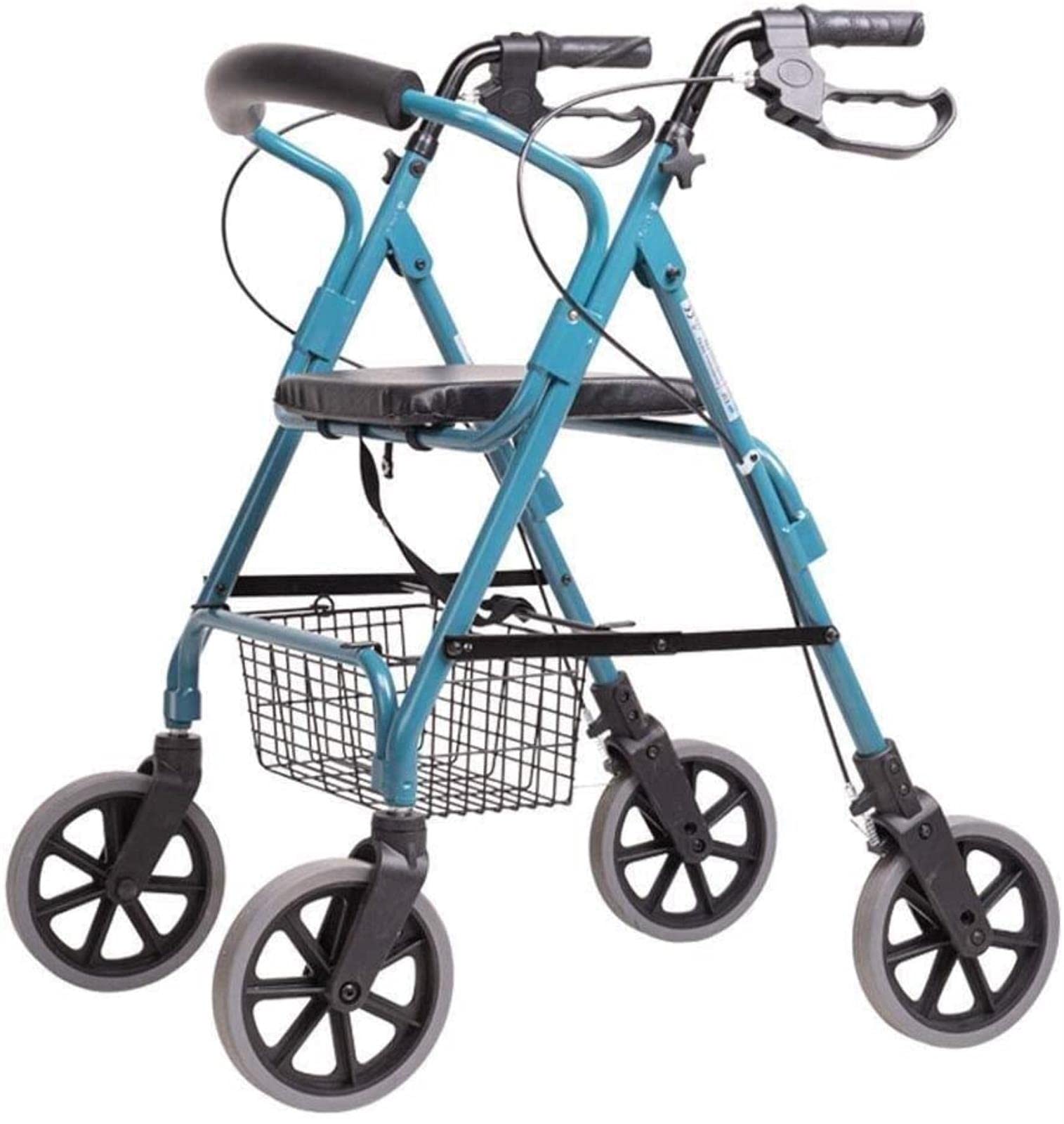 Buy Rollator Walker Roller Walker For The Elderly Aluminum Folding