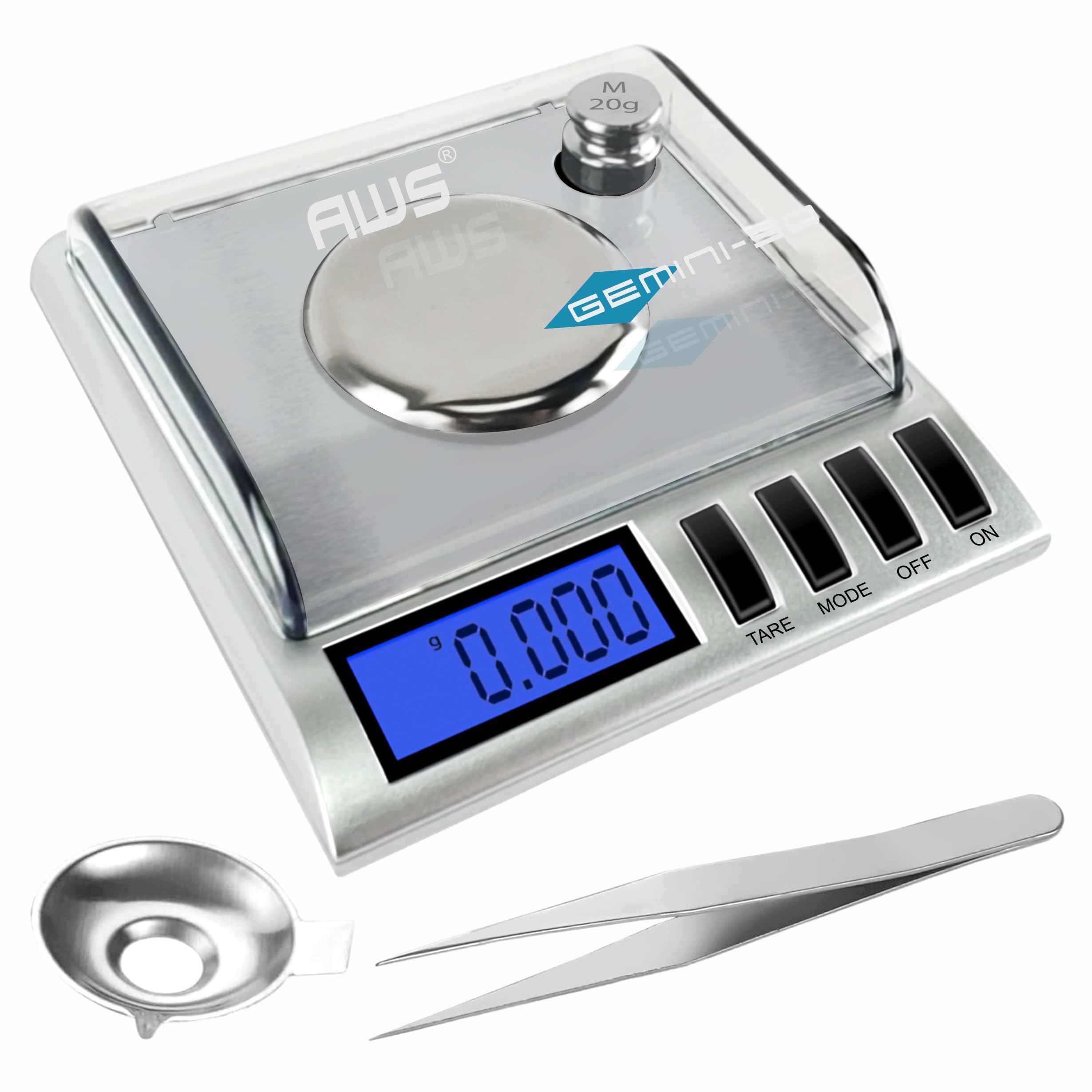 Amazon.com: AWS Gemini-50 Milligram Scale 50g x 0.001g–Digital
