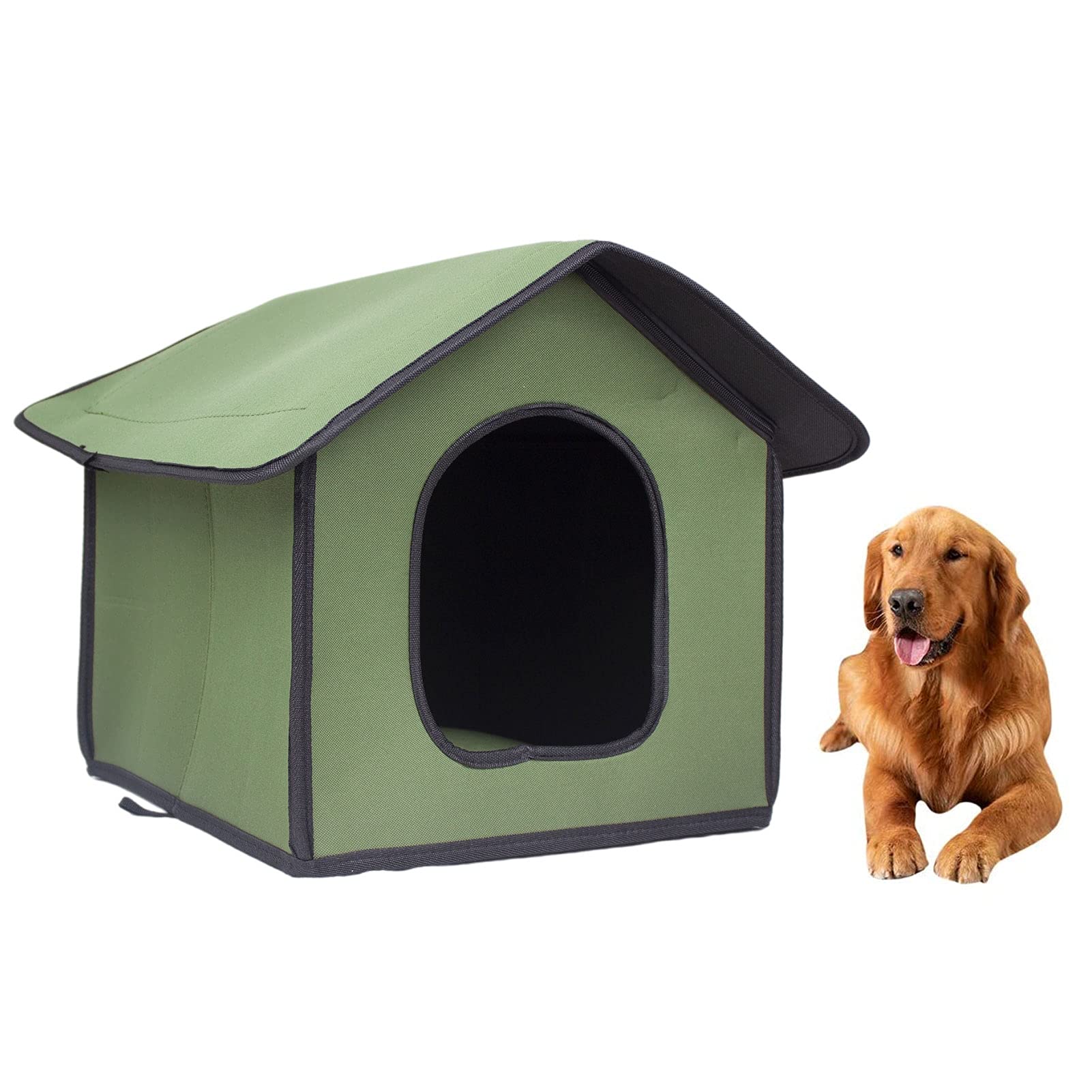 Buy DZAY Pet Outdoor House, Foldable Pet Shelter, Waterproof Cat House