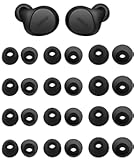 Eartips Compatible with Jabra Elite 65t, 75t, 3, 4, 7, 8, Active 8, Elite 10; 12 Pairs S/M/L Sizes Soft Silicone Tips, Gray