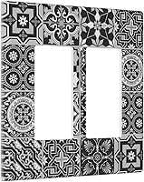 Vista 40 de Farmhouse Coffee Primitive Coffee Bean Kitchen 3 Gang Triple Interruptor de Luz de Palanca Cubierta de Placa de Pared Placa Frontal Eléctrica