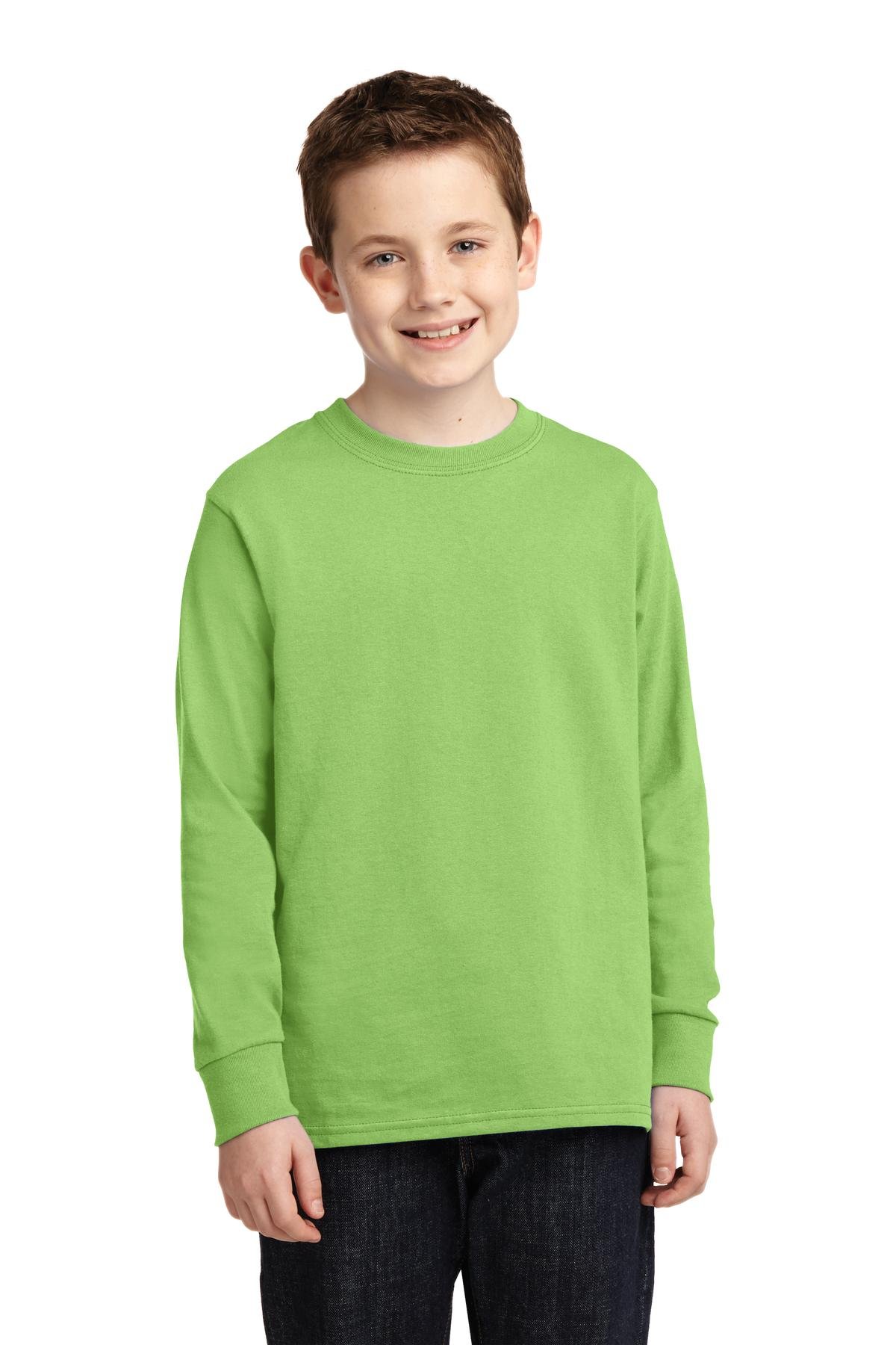 ★COOR★ Compact Cotton Long Sleeve T-Shirt White CXE2TS04V- 300G Heavyweight cotton long sleeve shirt