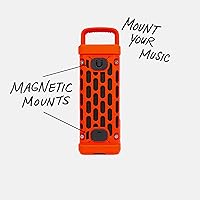 Vista 4 de Turtlebox Ranger: ¡Alto! Altavoz Bluetooth 5.4 portátil para exteriores Resistente, impermeable, ultraportátil Reproduce hasta 105db, graves