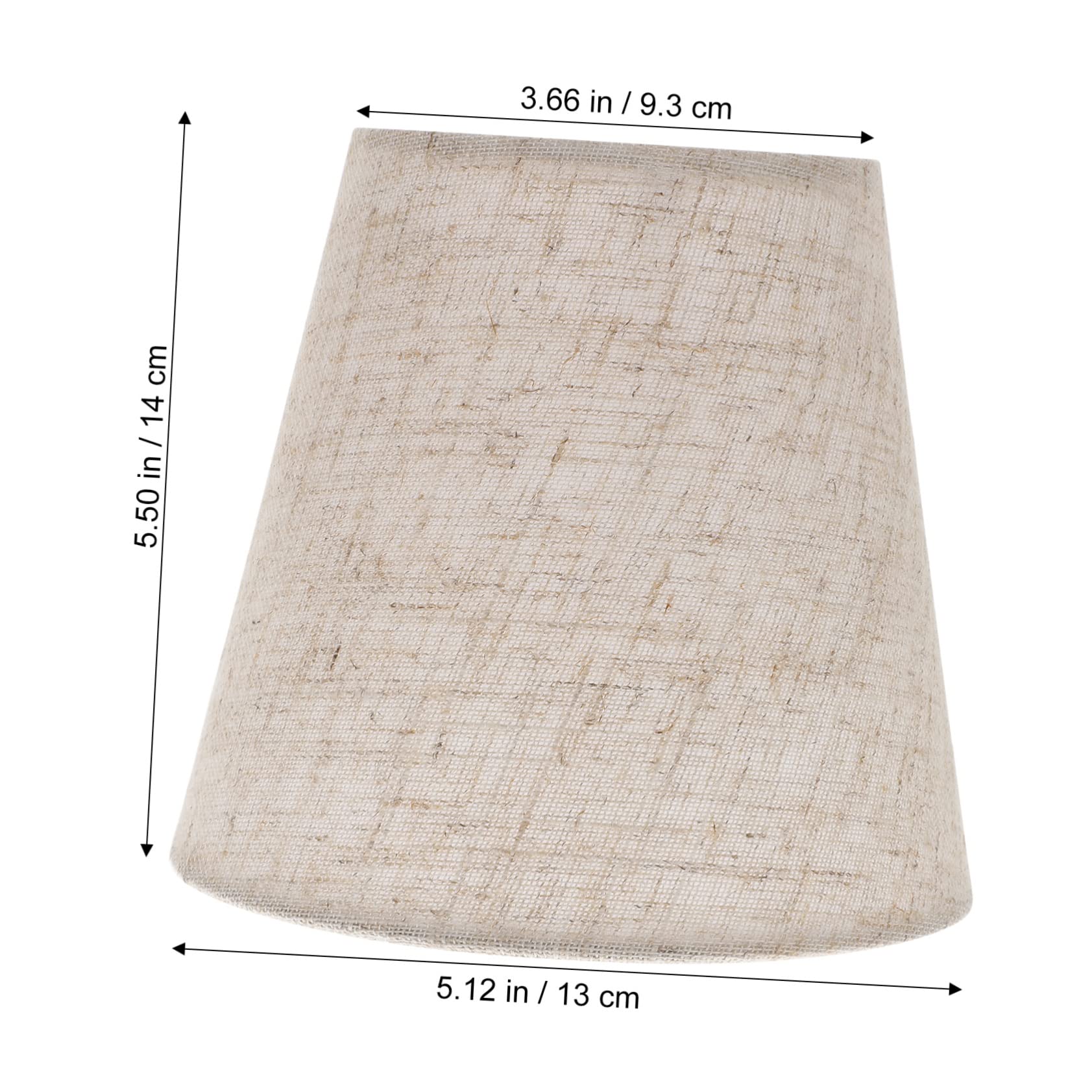 Abat-Jour En Tissu Pour Lampe De Table E14 Couvercle De Lampe De Bureau Diffuse Une Lumière Douce Installation Facile Pour Chambre Et Salon 1 Pièce