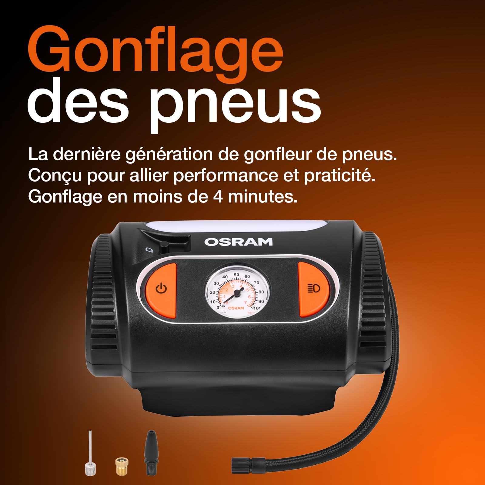 OSRAM OTI2110 Manomètre de pression des pneus