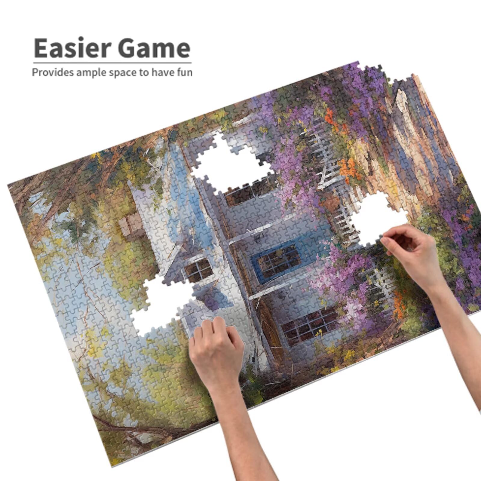 Puzzle Rural Puzzle 2000 Piezas,Paisaje Rompecabezas Desafiante,Juego Puzzles Adultos,Impresión de Alta Definición Colorido Puzzles Madera con Caja de Regalo,Home Decoration,Regalo Mujer,p1337t