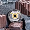 Bosch Professional Accessories Standard Series Turbo Segmented Diamond Cutting Disc 115 mm For General Building Materials, Grey