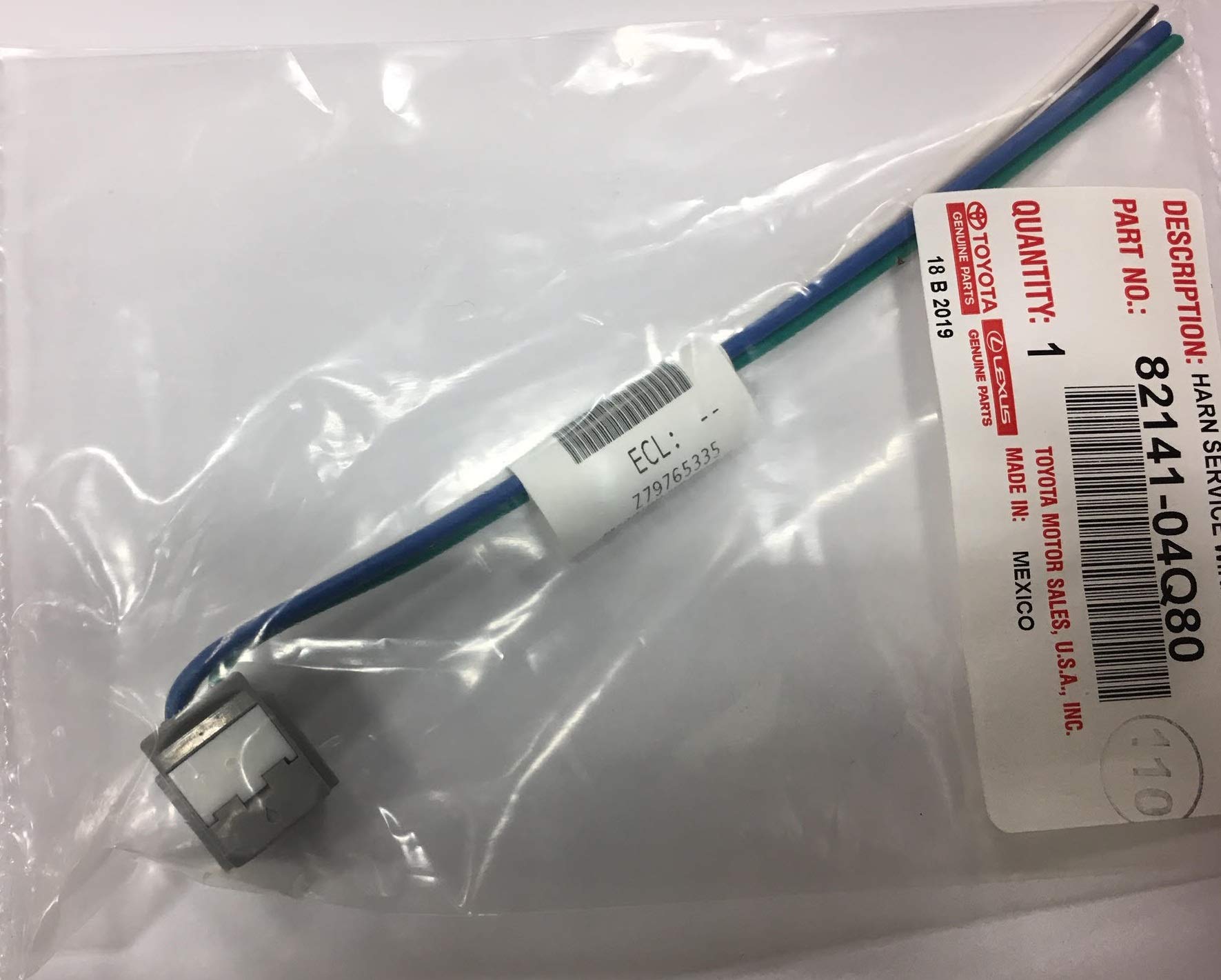 Amazon.co.jp: TOYOTA 純正 ブロワーモーターレジスター ピグテール  