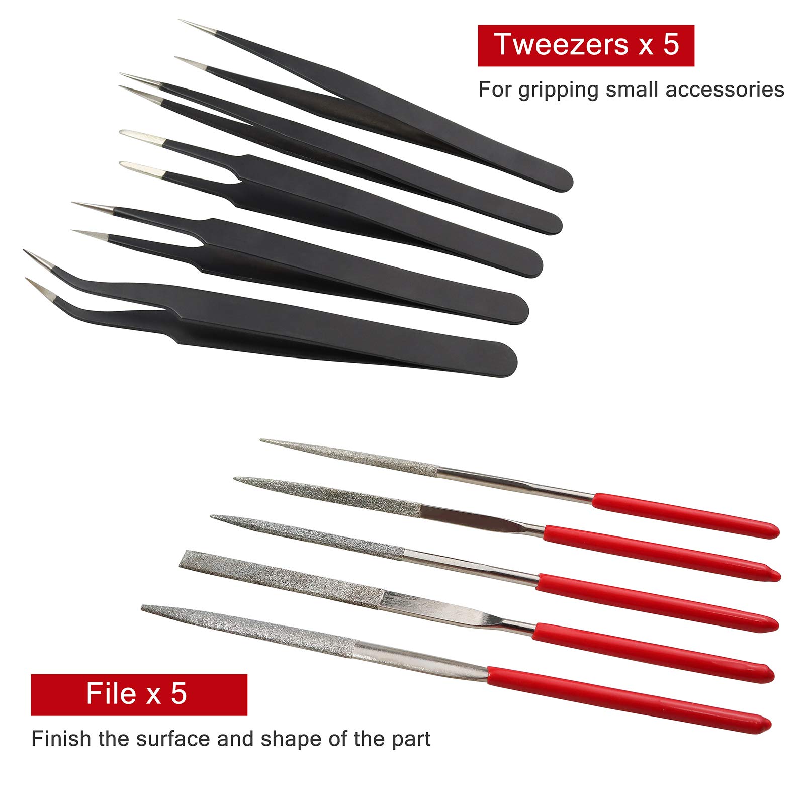 Outils De Modélisme, 10 Pièces Modeleur Basic Outils Craft Set