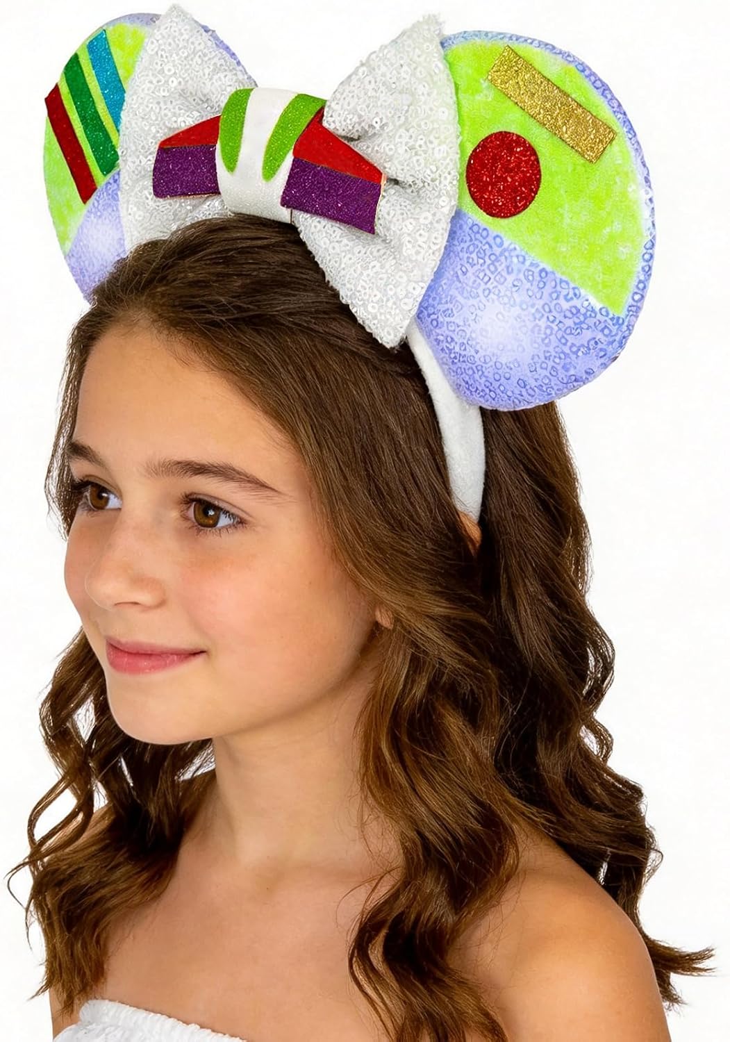 Mouse Ears Headbands with LED Light Halloween Headbands Ears for Party