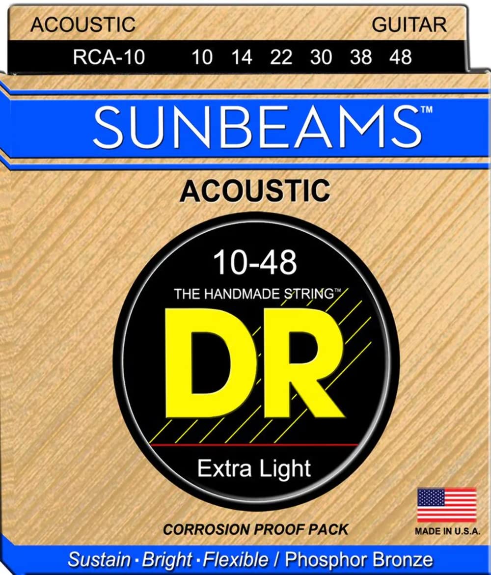 DR Strings Sunbeam Acoustic Extra Lite, Phosphor Bronze