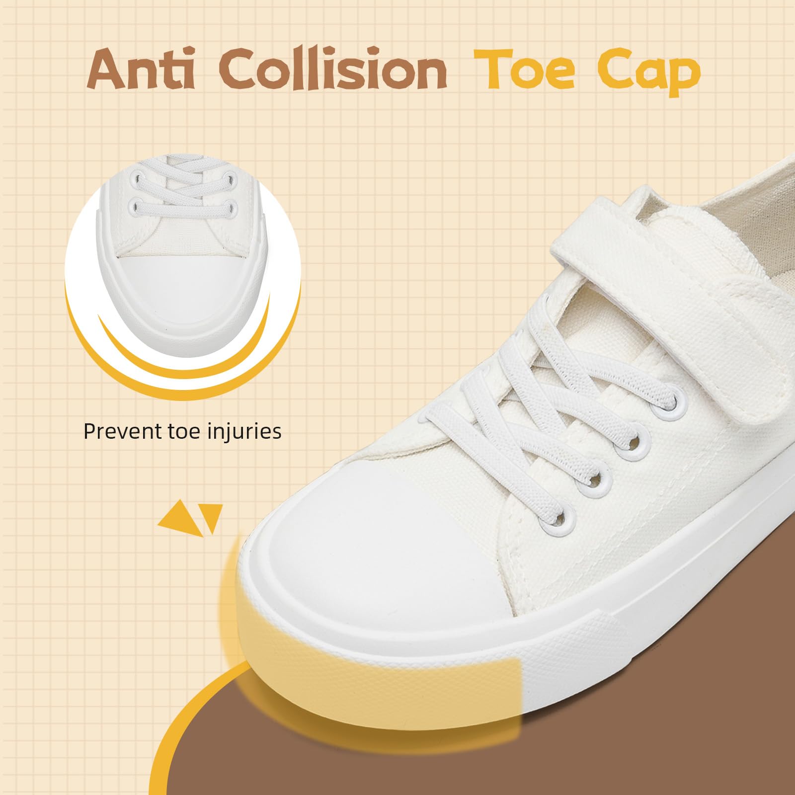 Zapatillas de lona para niños y niñas, transpirables, informales, de moda, sin cordones, con gancho y bucle