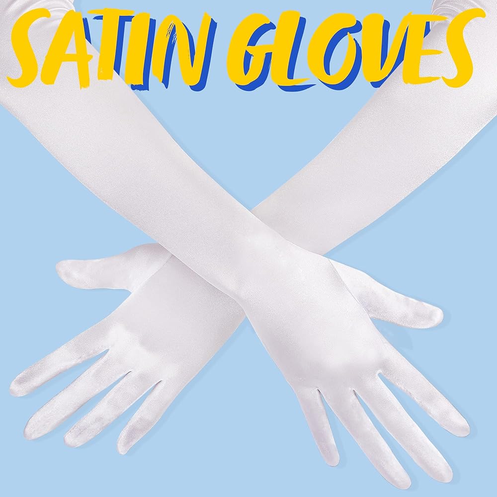 Acheter Gants Longs En Maille à Paillettes Brillantes Pour Femmes, Longueur Coude, Gants Longs