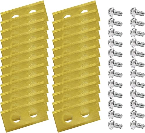 24pack WG794 WA0190 Replacement Robotic Lawn Mower Cutting Blade for Worx Landroid Robotic Mower.