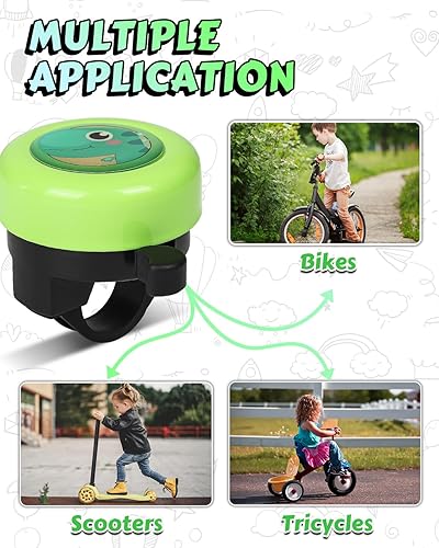 Vista 24 de VICTGOAL Bike Bell for Kids with Loud Clear Sound, Bicycle Bell Scooter Bike Horn Ringtone Alert Cute Cycling for Toddler Children Boys Girls