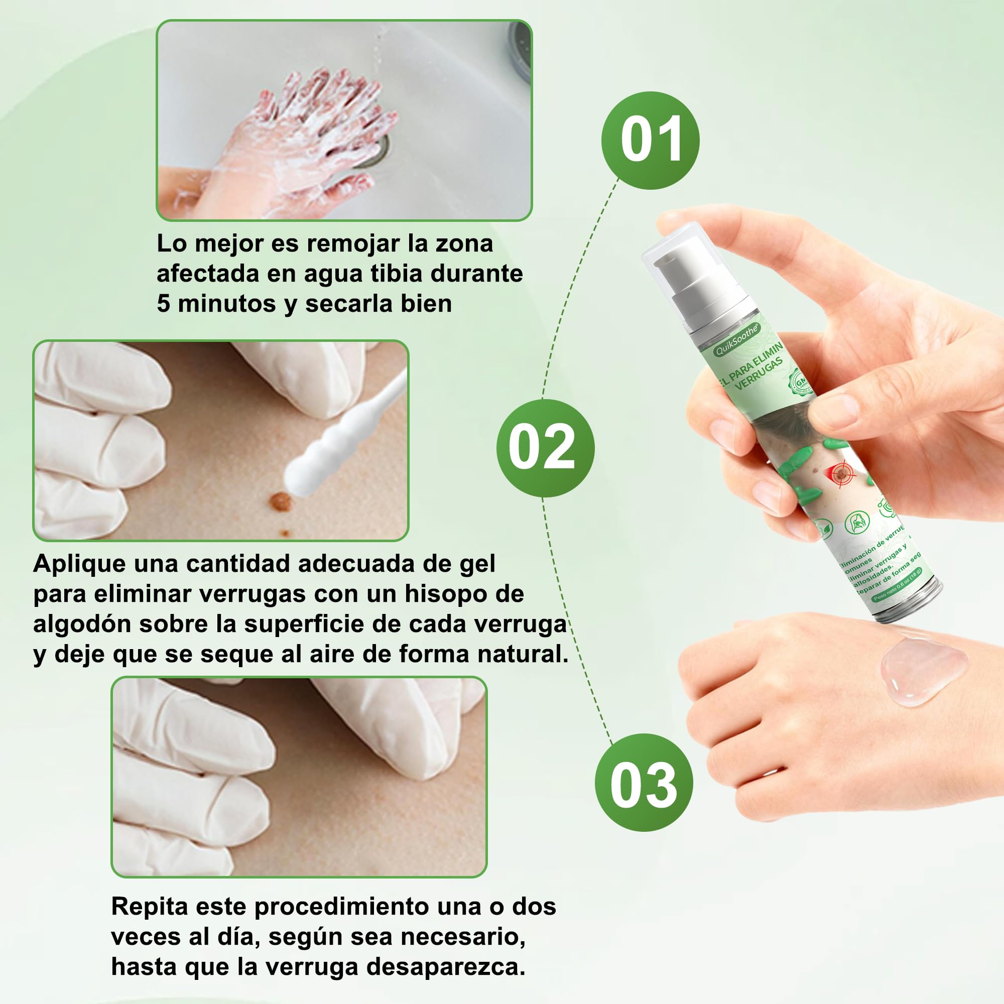 Gel para Quita Verrugas (Quita Verrugas)