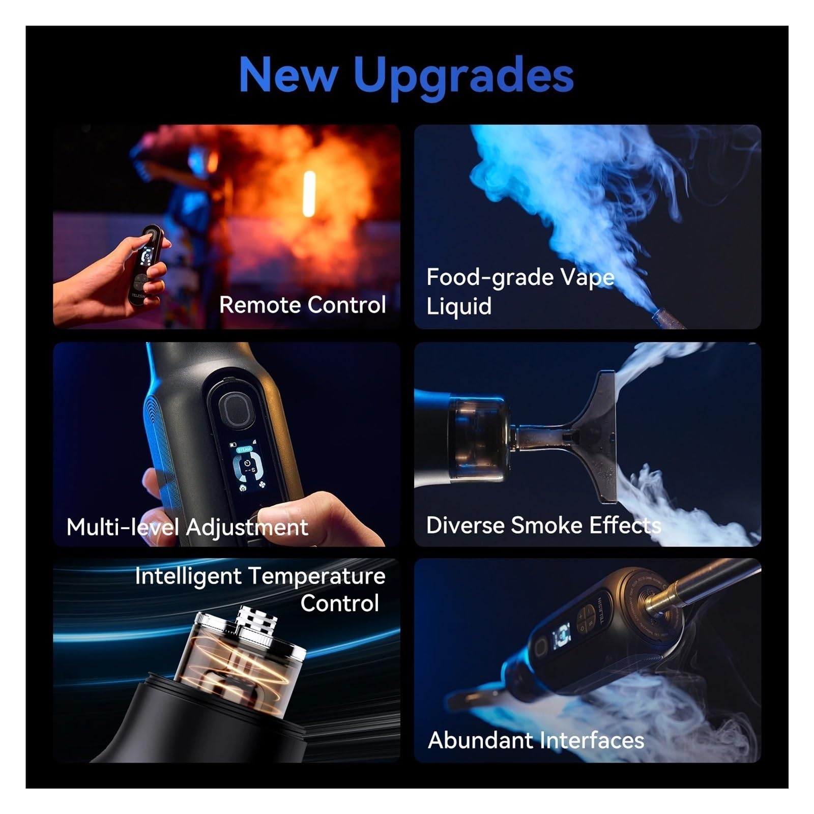 Máquina De Humo Portátil 40 W Con Efecto Hielo Seco. Potente For Fotografía Y Producciones Cinematográficas Ahorro EnergéTico Potente