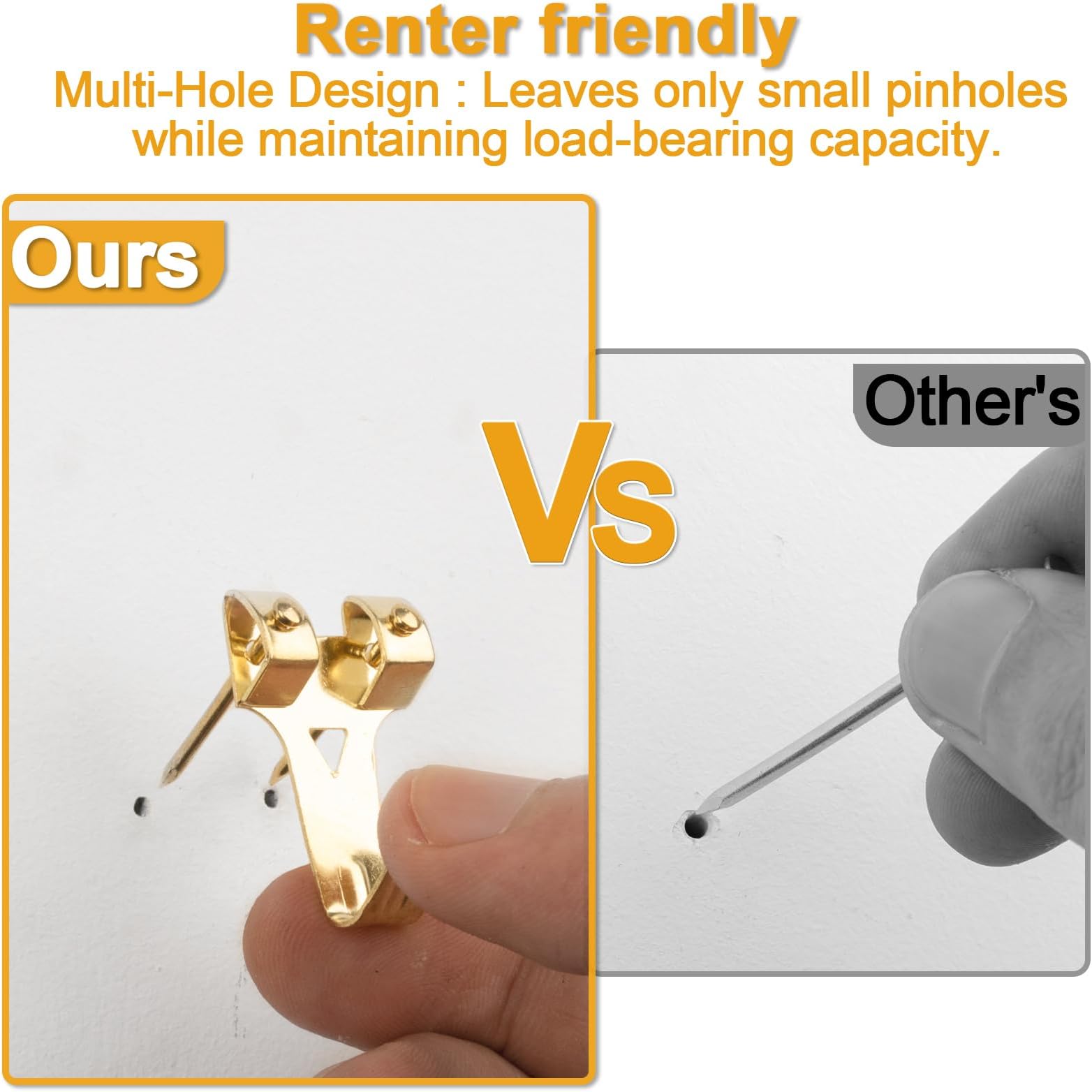 KURUI 303Pcs Picture Hanging Kit, Picture Hangers Assorted Kit With Heavy Duty Wall Hooks, Sawtooth, Picture Wire, D Rings, Hardware Nails, Eye Hooks and Picture Hanging Tool for Frame Canvas Mounting