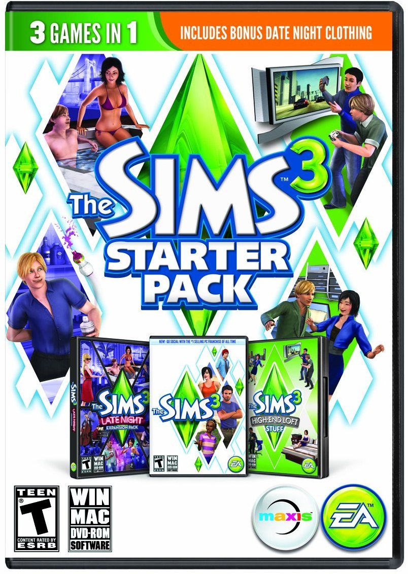 Electronic Arts 73137 Sims 3 Starter Pack Pc