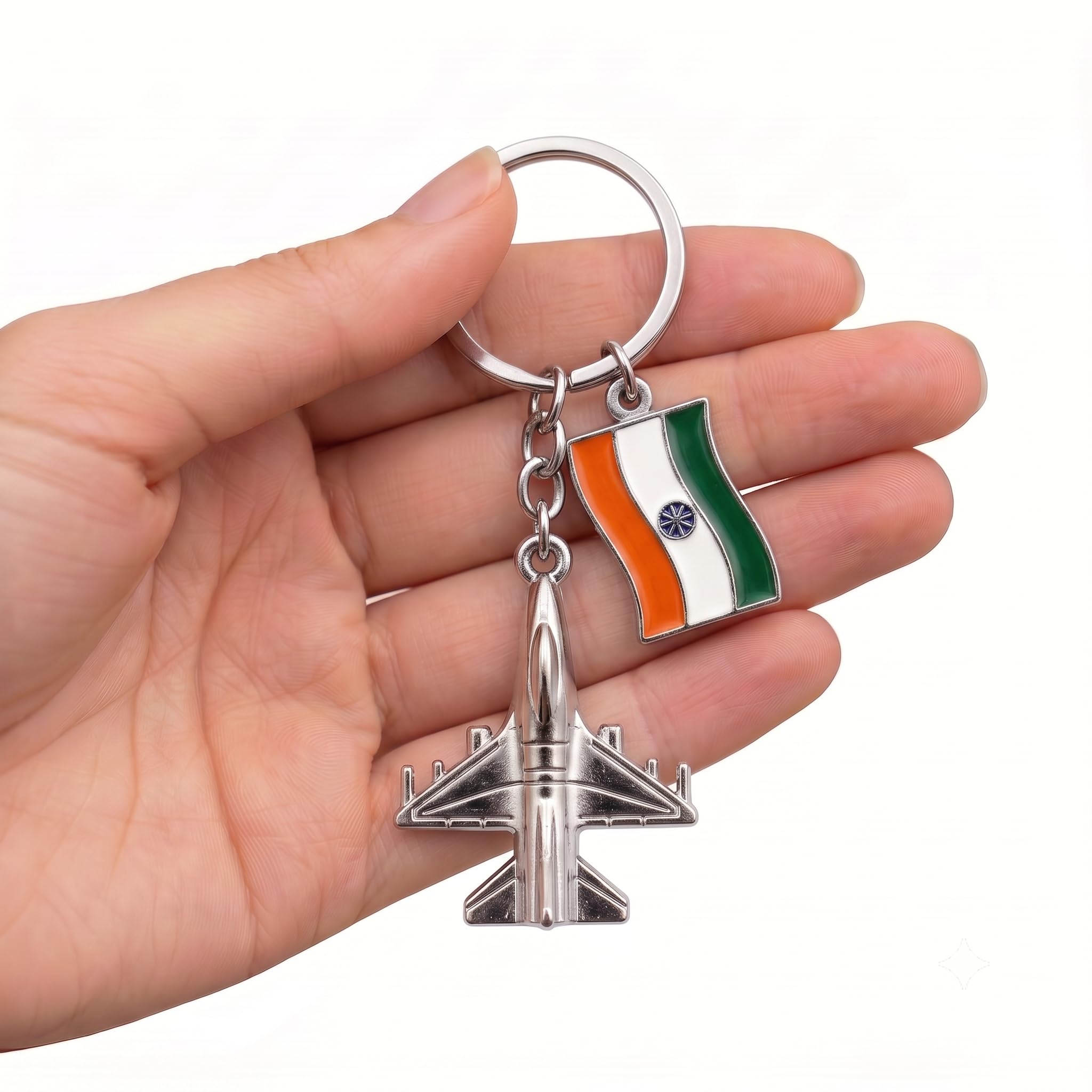 Toy Jet Aircraft Metal Steel Keychain-picture-23