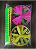 6 Playful Giant Flying Saucers - Giant UFO Propeller - Giant Pinwheel Toy