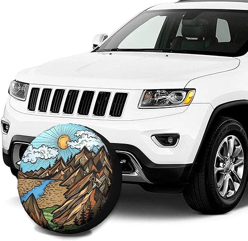 Vista 11 de I Hate People - Funda para neumático de repuesto resistente a la intemperie, ajuste universal para remolque, RV, SUV, camión, cámper, remolque