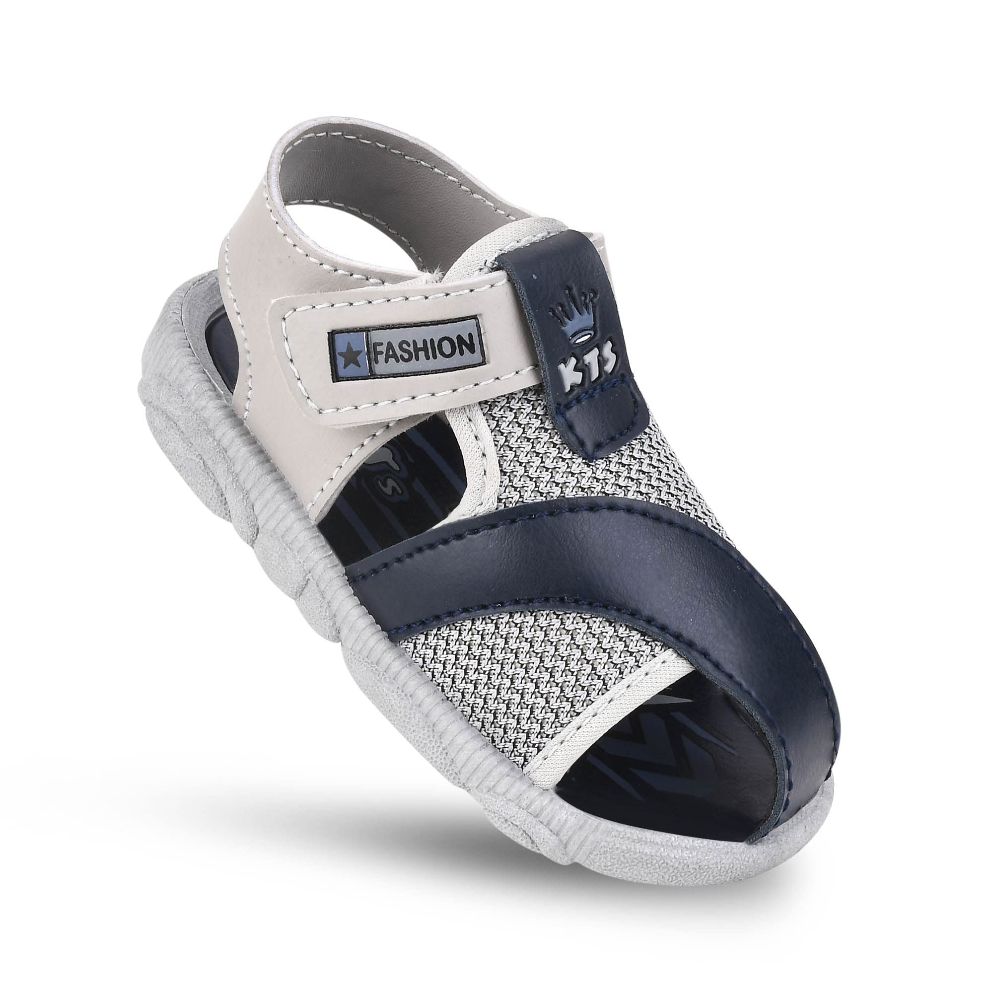 Kats Infant Printed Soft Boys and Girls 6 to 18 Month Kids Sports Musical Sandal Color: Navy Blue, Size:1C (B0C142R4GV) Amazon Price History, Amazon Price Tracker