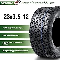 Vista 134 de WANDA One 18x7.50-8 Lawn Mower Cart Turf Tires P332 /4PR